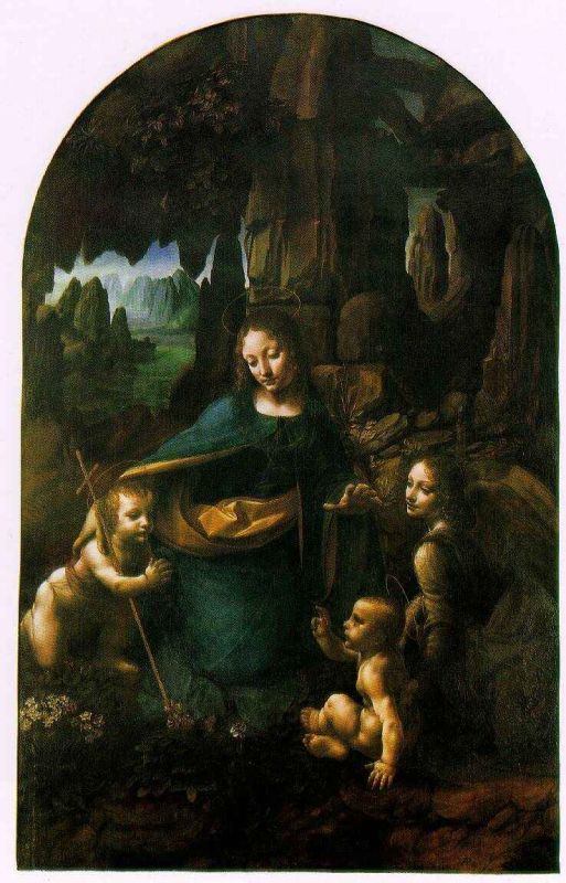 oil on canvas - the virgin of the rocks 1503-1506.jpg